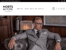 Tablet Screenshot of mortsandmore.com